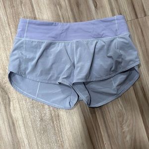 Light purple lulu shorts